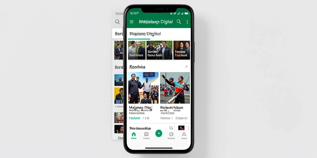 Antarmuka SD107 yang modern dan user-friendly untuk pengalaman membaca yang nyaman.