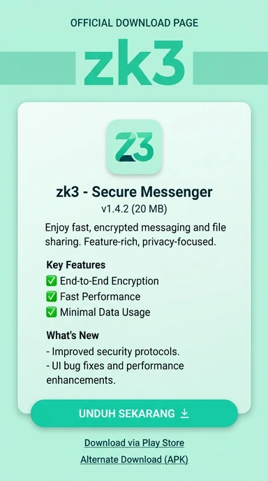 Unduh dan Instal APK zk3 untuk Android Anda