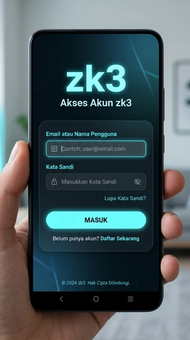 Masuk ke Akun zk3 dengan Mudah